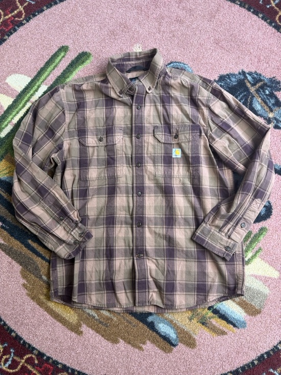 Carhartt Other - CARHARTT PLAID BUTTON UP SHIRT
